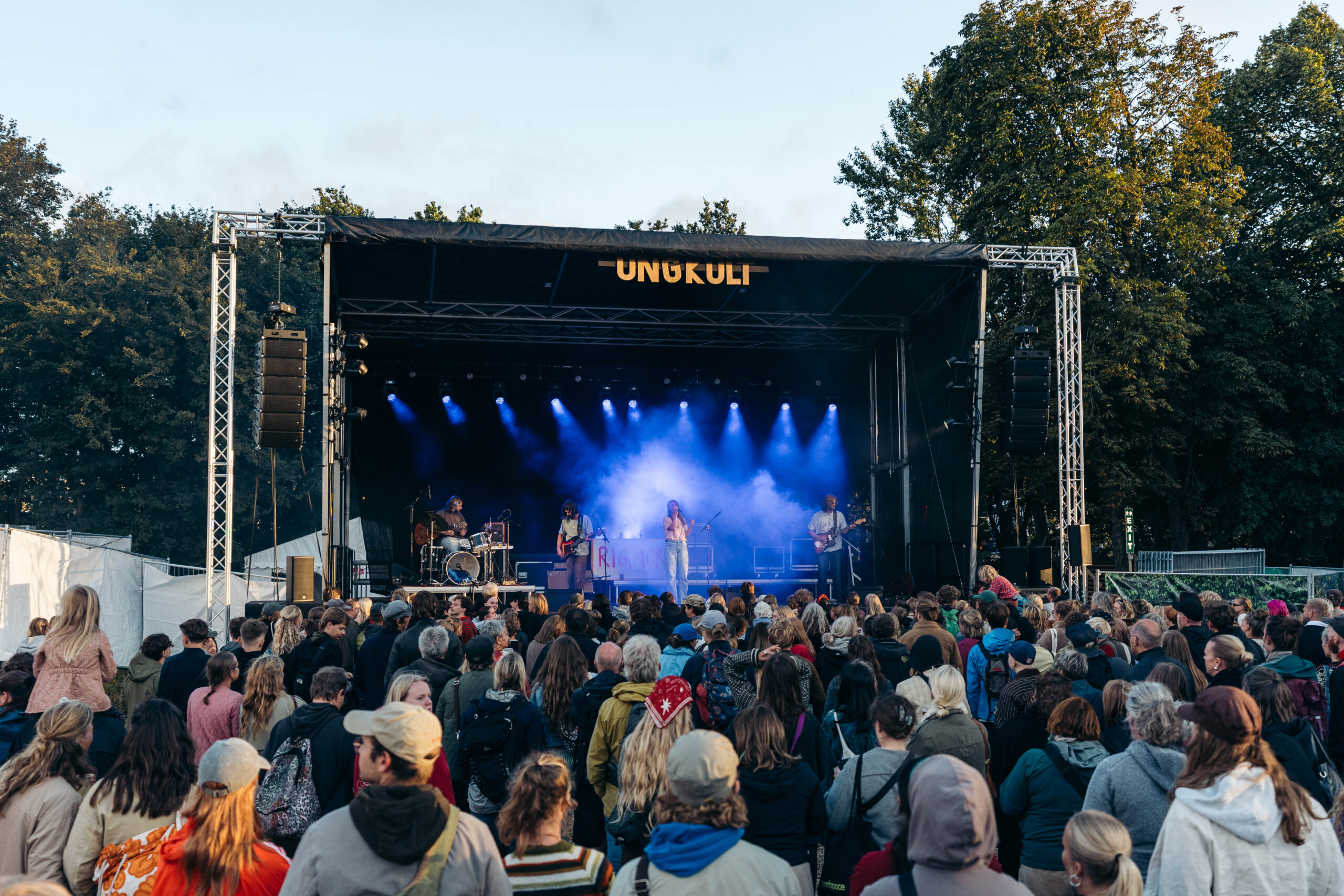 Et øjeblik fra aktiviteterne på Ung Kult Camp