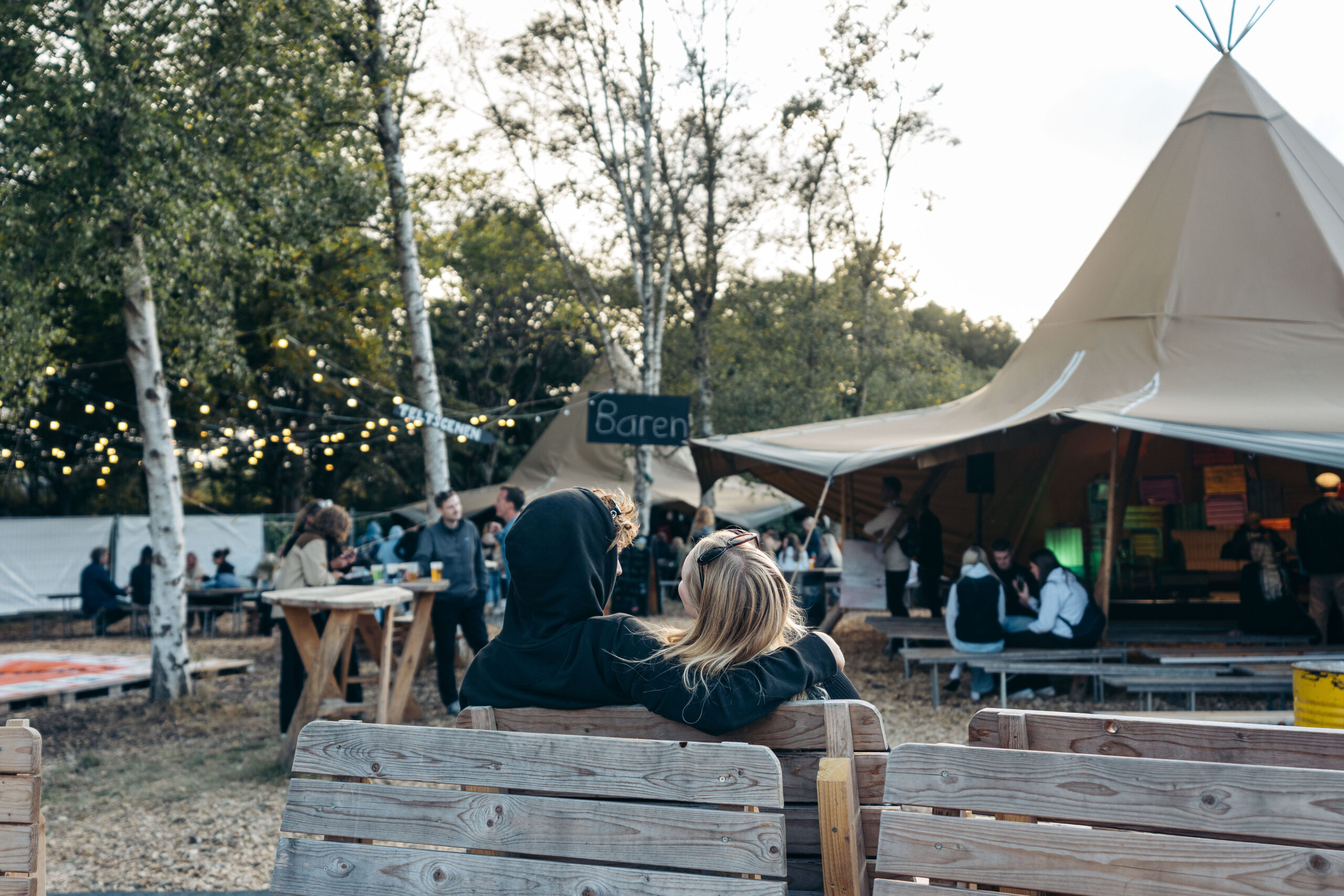 Stemning og fællesskab blandt deltagerne på Ung Kult Camp